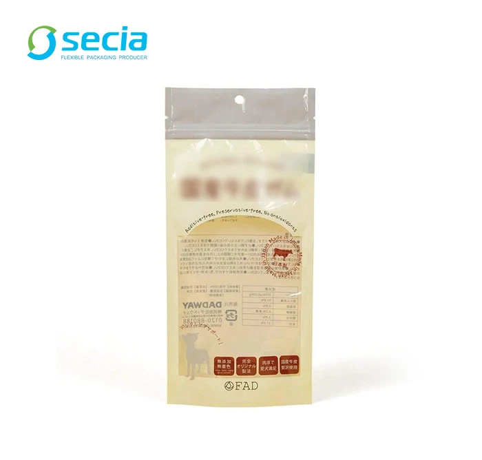 Envasado de masticables para perros
