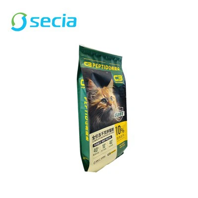 Bolsa de gránulos de pollo liofilizado-