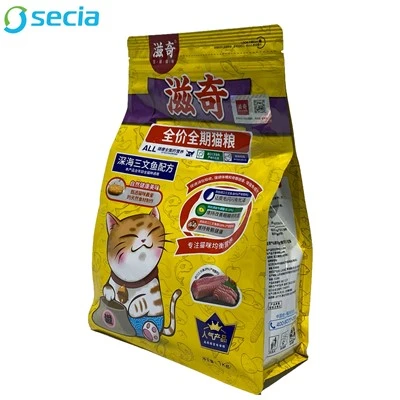 Bolsas de comida para mascotas ligeras y portátiles