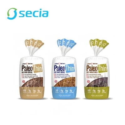 Bolsa de pan de plástico